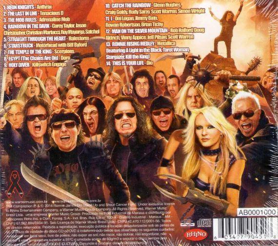 Cd ronnie james dio this is your life - WARNER - Coletânea de